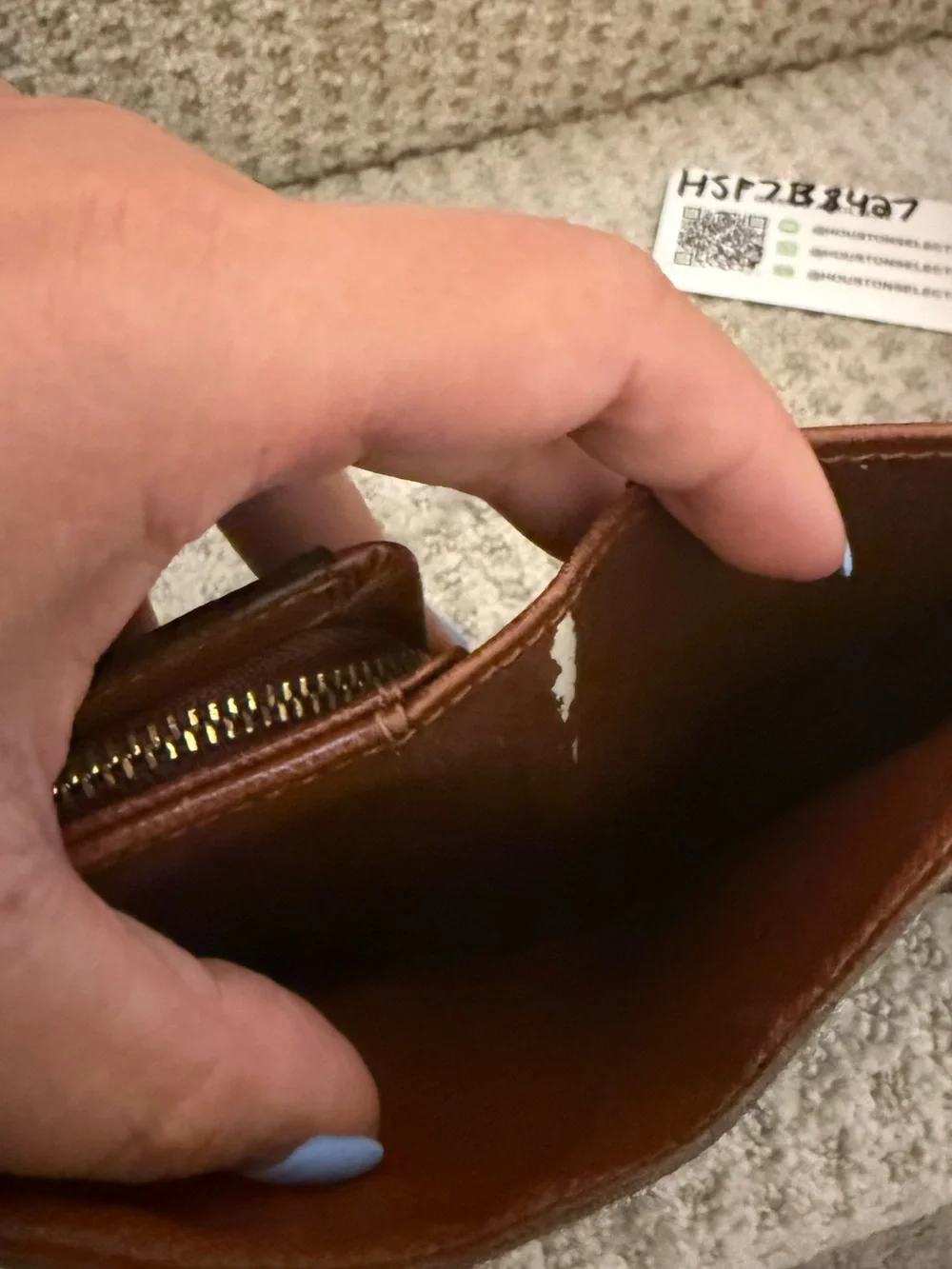 Louis Vuitton Monogram Compact Wallet in Brown